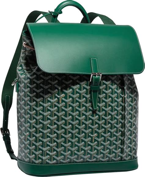 goyard green back|goyard alpin backpack review.